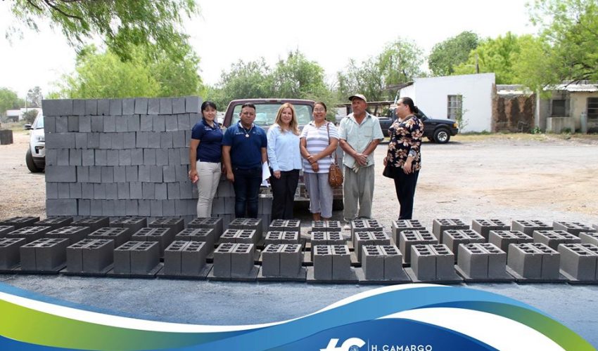 SIGUE EL APOYO CON VENTA DE BLOQUES A BAJO COSTO