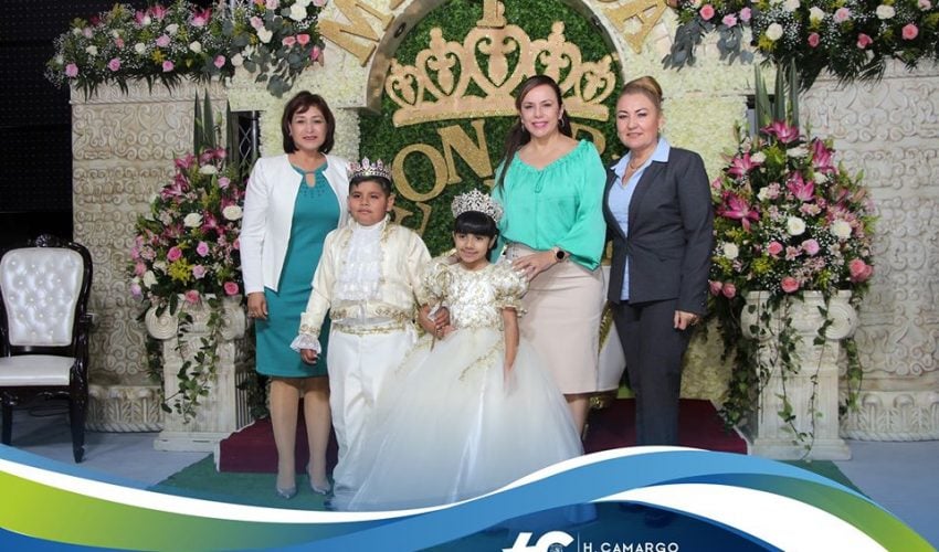 CORONACION INFANTIL NIVEL PRIMARIA, 271 ANIVERSARIO DE CAMARGO